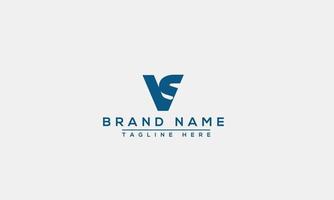 Logo design letter SV, VS . Elegant modern. Vector template.