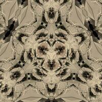 Concrete 3D ornamental pattern high quality design photo