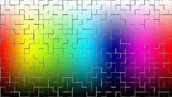 Creative design colorful tiles background photo