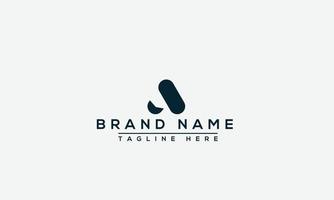 A Logo Design Template Vector Graphic Branding Element.