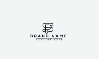 SP Logo Design Template Vector Graphic Branding Element.