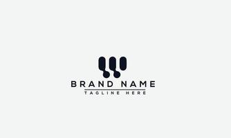 Logo design letter W . Elegant modern. Vector template.