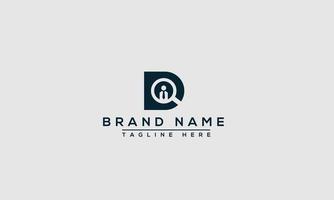 D Logo Design Template Vector Graphic Branding Element.