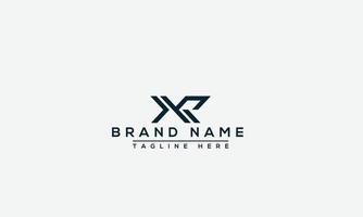 XP Logo Design Template Vector Graphic Branding Element.