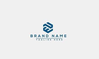 Logo design letter PE . Elegant modern. Vector template.