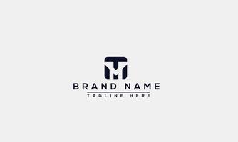 TM Logo Design Template Vector Graphic Branding Element.