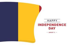 Chad Independence Day vector