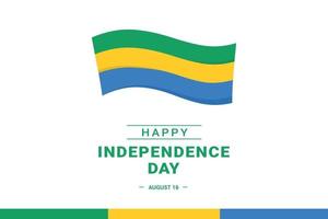 Gabon Independence Day vector