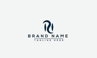 RH Logo Design Template Vector Graphic Branding Element.