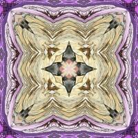 Concrete 3D ornamental pattern high quality design photo
