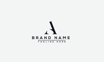 Logo design letter A . Elegant modern. Vector template.