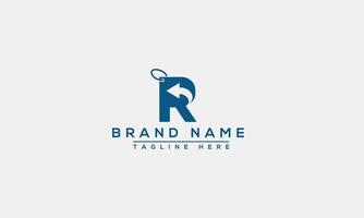 Logo design letter R . Elegant modern. Vector template.