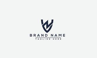 Logo design letter VZ . Elegant modern. Vector template.