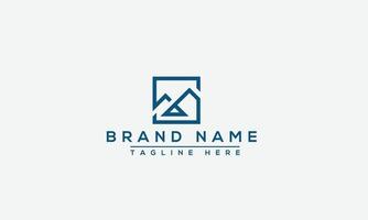 M Logo Design Template Vector Graphic Branding Element.