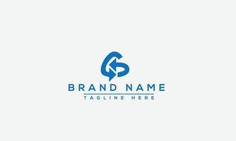 GC Logo Design Template Vector Graphic Branding Element.