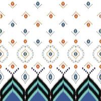 Abstract ethnic ikat seamless pattern,strip pattern,Figure tribal , folk embroidery,Thai,indian,oriental traditional,Aztec geometric art ornament design for fabric,carpet,textile,wallpaper,chinaware. photo