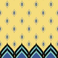 Abstract ethnic ikat seamless pattern,strip pattern,Figure tribal , folk embroidery,Thai,indian,oriental traditional,Aztec geometric art ornament design for fabric,carpet,textile,wallpaper,chinaware. photo