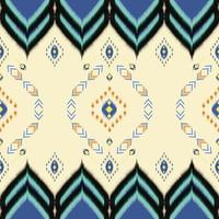 Abstract ethnic ikat seamless pattern,strip pattern,Figure tribal , folk embroidery,Thai,indian,oriental traditional,Aztec geometric art ornament design for fabric,carpet,textile,wallpaper,chinaware. photo