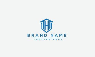 HA Logo Design Template Vector Graphic Branding Element.