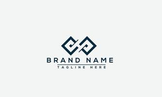 DP Logo Design Template Vector Graphic Branding Element.