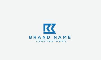 RB Logo Design Template Vector Graphic Branding Element.