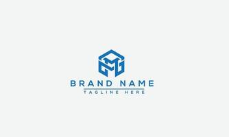 M Logo Design Template Vector Graphic Branding Element.