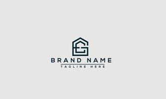 EG Logo Design Template Vector Graphic Branding Element.