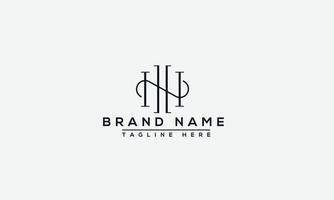 Logo design letter HH . Elegant modern. Vector template.