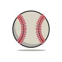 diseño de vector de deporte de pelota de béisbol