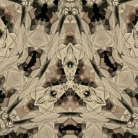 Concrete 3D ornamental pattern high quality design photo