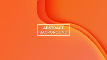 Abstract background mixture of two light and dark orange colors with overlapping curves, easy to edit vector