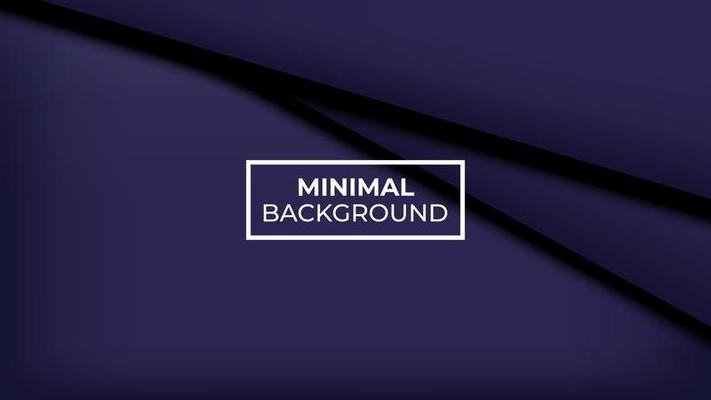 Minimal background dark blue and there are two shadow lines on the side, easy to edit