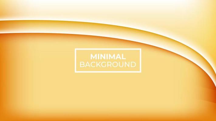 Minimal background light orange and there are two lines above and slightly curved, easy to edit
