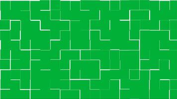 Creative design green tiles background photo