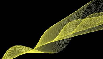 Abstract 3d mesh wave background. Futuristic technology style. Elegant background for business presentations. photo