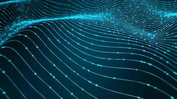 Data traveling Abstract background. Network connection structure 3d illustration photo