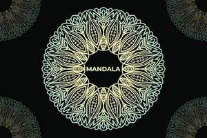 Abstract mandala background design. Frame mandala pattern design. vector