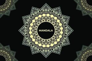 Abstract mandala background design. Frame mandala pattern design. vector