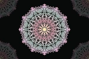 Mandala design. Vector ornamental mandala pattern design.