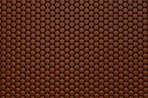 Brown sugar coated chocolate candy Pattern 3d illustration photo