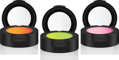 vector makeup colorful eyeshadow