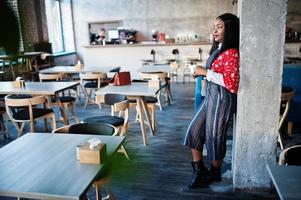 young african american woman photo