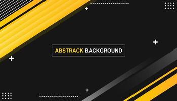 Abstract yellow orange and black background,Geometric illustration for brochures, flyers, web graphic design. Vector illustration