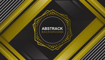 Abstract gold background on black metallic texture, vector illustration background.