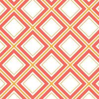 Plaid seamless pattern. Vector fabric print template. Scottish style ornament. Geometric striped red carpet background.