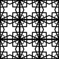 Geometric seamless patterns background design Black. Abstract line art pattern for wallpaper vector