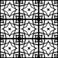 Geometric seamless patterns background design Black. Abstract line art pattern for wallpaper vector