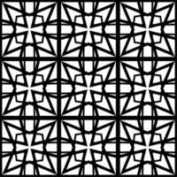 Geometric seamless patterns background design Black. Abstract line art pattern for wallpaper vector