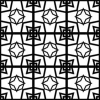 Geometric seamless patterns background design Black. Abstract line art pattern for wallpaper vector