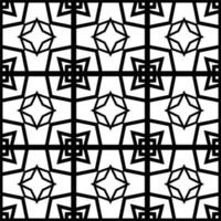 Geometric seamless patterns background design Black. Abstract line art pattern for wallpaper vector